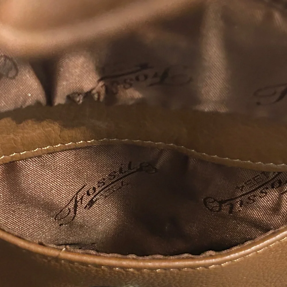 Fossil Tan Leather ShoulderCrossbody  Bag - Picture 10 of 10